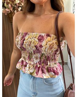 Top Estampado Serena Farm - 51854545 - Closet