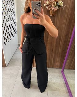 Conjunto Alfaiataria Preto Gabriela - 52598858 - Closet
