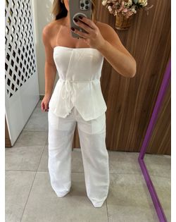 Conjunto Alfaiataria Branco Gabriela - 511544 - Closet