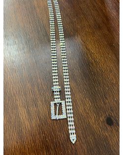 Cinto Strass Prata Sandy - 14987747 - Closet