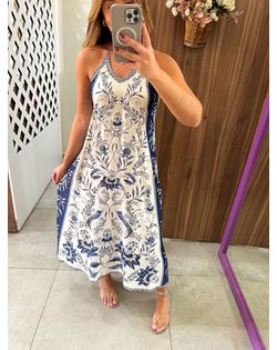 Vestido Estampado Nina Farm - 525154 - Closet