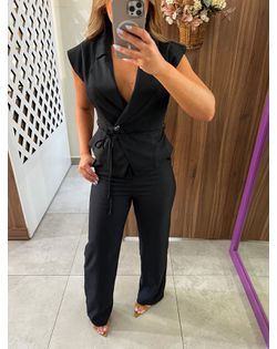 Conjunto Alfaiataria Preto Antonela - 48484874 - Closet