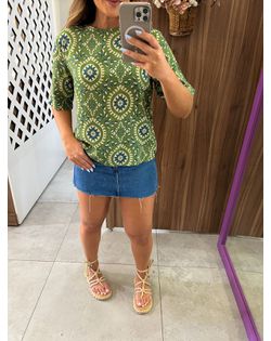 Blusa Estampada Reta Colcci - 8416596 - Closet