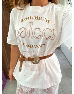 Camiseta Off White Estampada Colcci - 261262 - Closet