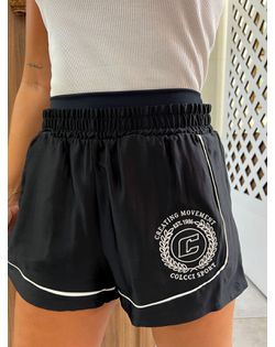 Short Curto Comfort Fit Preto Colcci Sport - 56458... - Closet