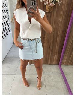 Colete Feminino Comfort Reto Off Colcci - 95262569 - Closet