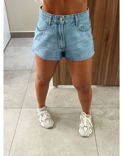 Short Jeans Alto Essentials Dirty Wash Alcance - ... - Closet