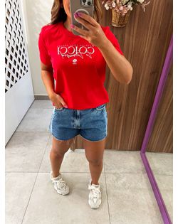 Camiseta Fashion That Speaks Vermelha Colcci - 786... - Closet
