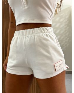 Short Malha Comfort Branco Colcci Sport - 78534 - Closet