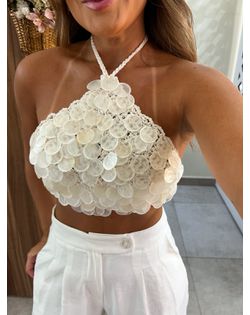 Top Madrepérola Grécia - 458963 - Closet