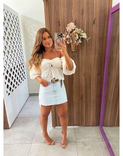 Blusa Ciganinha Off Bela - 4785693 - Closet