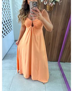 Vestido Colors Lolla Laranja - 5161616 - Closet