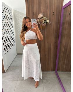 Conjunto Texturizado Corine Off - 8484848 - Closet