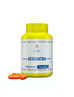 Astaxantina 4mg - 60 Doses - 98 - LIFEMANIPULACAO