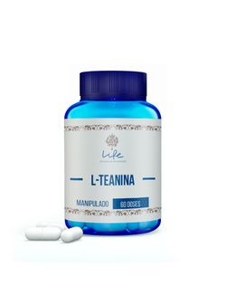 L-Teanina 200mg - 60 Doses - L-Teanina - LIFEMANIPULACAO