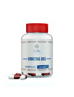 Ornitina OKG 500mg - 90 Doses - 64 - LIFEMANIPULACAO