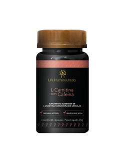 L-Carnitina com Cafeína - 60 Cápsulas - Life Nutra... - LIFEMANIPULACAO