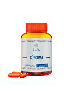 Curcuma 500mg - 60 Doses - 92 - LIFEMANIPULACAO