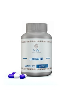 L Norvaline 200mg - 30 Doses - 74 - LIFEMANIPULACAO