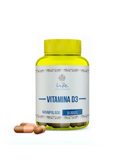 Vitamina D3 5.000UI - 30 Doses - VitD3 - LIFEMANIPULACAO