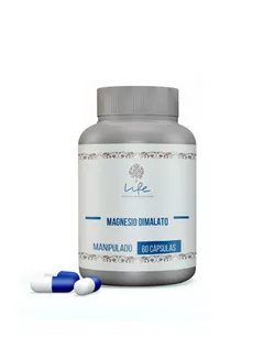 Magnésio Dimalato 400mg - 60 Doses - Magnesio - LIFEMANIPULACAO