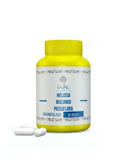Melissa 250mg + Mulungu 100mg + Passiflora (Maracu... - LIFEMANIPULACAO