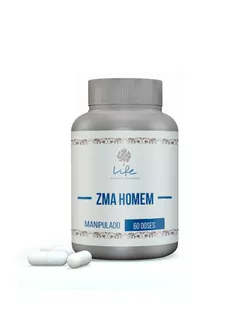Zma Homem (zinco 30mg, Magnesio 450mg, Vit B6 12mg... - LIFEMANIPULACAO