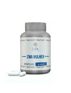 Zma Mulher (zinco 20mg, Magnesio 300mg, Vit B6 10,... - LIFEMANIPULACAO