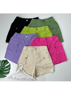 Short Cargo Verde Lima - LOJA ANDRESSA FREITAS