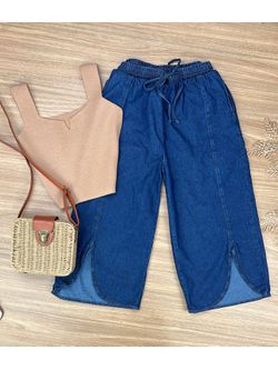 Calça Jeans Tencel Pantacurt