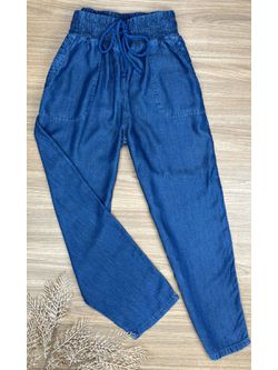 Calça Jogger Jeans Tencel
