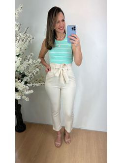 Calça Alfaiataria Clochard Bege