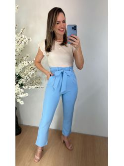 Calça Alfaiataria Clochard Azul