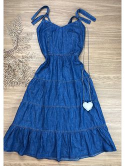 Vestido Midi Jeans 