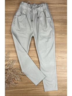 Calça Cenoura Sininho Bege