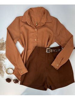 Camisa Marrom 