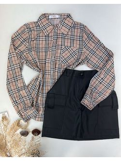Camisa xadrez burberry - LOJA ANDRESSA FREITAS