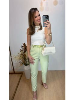 Calça Alfaiataria Premium Verde - LOJA ANDRESSA FREITAS
