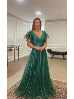 Vestido de Fitas Verde - Patricia Rios