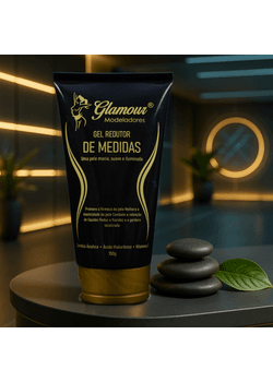 Gel Redutor de Medidas Glamour - Centella asiatica... - CINTAS GLAMOUR