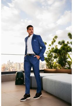 TERNO MAS ELEGANCE AZUL - Vintage Style