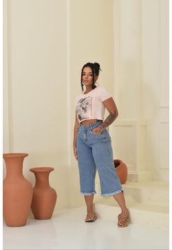 Calça Pantacourt - Vintage Style