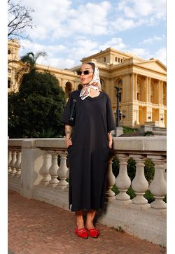 Vestido Longo - Vintage Style
