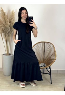 Vestido Badado - Vintage Style