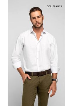 Camisa oxiforfine BRANCA - Vintage Style