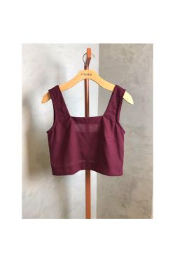 REGATA CROPPED DEBORA VINHO - LATELIE 