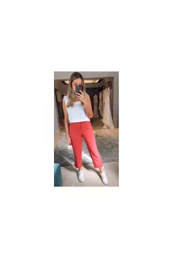 CALÇA CHLOE GOIABA - LATELIE 