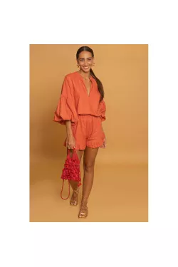 CONJUNTO TRIGO LINHO TIJOLO - LATELIE 