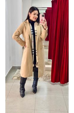Sobretudo Zara - CAMEL - 44394 - Madame Chérie