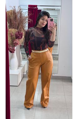 Pantalona Courino - CARAMELO - 68826 - Madame Chérie